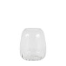 Gallery Direct Accessories - Swirl Clear Glass Vase