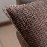 Gallery Direct Cushions - Alder Textured Cushion Brown