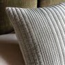 Gallery Direct Cushions - Cotton Velvet Stitched Cushion Taupe