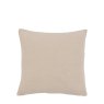 Gallery Direct Cushions - Cotton Velvet Stitched Cushion Taupe