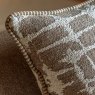 Gallery Direct Cushions - Elara Jacquard Cushion Mocha
