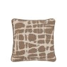 Gallery Direct Cushions - Elara Jacquard Cushion Mocha