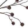 Gallery Direct Faux Flowers - Brown Rustic Berry Stem (5pk)