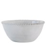 Gallery Direct Accessories - Organic Beaded Bowl White (4pk)