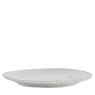 Gallery Direct Accessories - Organic Beaded Side Plate White (4pk)