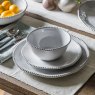 Gallery Direct Accessories - Organic Beaded Side Plate White (4pk)