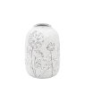 Gallery Direct Accessories - Meadow Embossed Ceramic Vase Stone (Large)