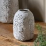 Gallery Direct Accessories - Meadow Embossed Ceramic Vase Stone (Large)