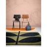 Orla Kiely Orla Kiely - Stem Black Rug