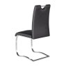 Torelli Furniture Ltd Gabi - Dining Chair (Black Faux Leather)