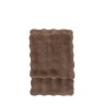 Gallery Direct Throws - Marshmallow Rabbit Faux Fur Mocha