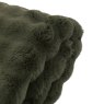 Gallery Direct Throws - Marshmallow Rabbit Faux Fur Olive