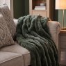 Gallery Direct Throws - Marshmallow Rabbit Faux Fur Olive