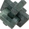 Gallery Direct Accessories - Amadora Link Marble Square Green