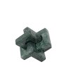 Gallery Direct Accessories - Amadora Link Marble Square Green
