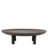 Gallery Direct Accessories - Sgraffito Footed Tray Large