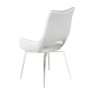 Torelli Furniture Ltd Spinello - Swivel Dining Chair (White PU)