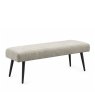 Torelli Furniture Ltd Abbott - Backless Bench (Champagne Fabric)