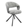 Torelli Furniture Ltd Abbott - Swivel Dining Chair (Grey)