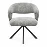 Torelli Furniture Ltd Abbott - Swivel Dining Chair (Grey)