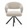 Torelli Furniture Ltd Abbott - Swivel Dining Chair (Champagne)
