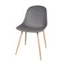 Classic Furniture Alberto - Dining Chair (Dark Grey PU)
