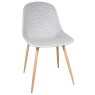 Classic Furniture Alberto - Dining Chair (Light Grey PU)