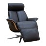 G Plan G Plan Ergoform Oslo - Power Recliner Chair (Upholstered Sides with Polished Base)