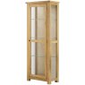 Classic Furniture Bridgend - Glazed Display Cabinet (Oak)