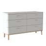 TCH Furniture Ltd Hayley Bedroom - Wide Chest 6 Drawers