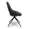 Furniture Link Ace - Dining Chair (Black Faux Leather)