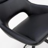 Furniture Link Ace - Dining Chair (Black Faux Leather)