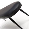 Furniture Link Ace - Bench (Black Faux Leather)