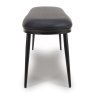 Furniture Link Ace - Bench (Black Faux Leather)