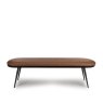 Furniture Link Ace - Bench (Tan Faux Leather)