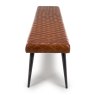 Furniture Link Austin - Bench 160cm (Tan Leather)