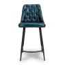 Furniture Link Bradley - Counter Dining Chair (Blue Buffalo Leather)