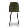 Furniture Link Bradley - Bar Stool (Green Buffalo Leather)