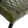 Furniture Link Austin - Bench 160cm (Green Leather)