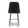 Furniture Link Bradley - Counter Stool (Black Buffalo Leather)