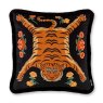 Paloma Home Paloma Home Cushions - Tibetan Tiger Fibre Fill Scatter Black
