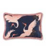 Paloma Home Paloma Home Cushions - Oriental Birds Fibre Fill Scatter Navy