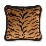 Paloma Home Paloma Home Cushions - Luxe Velvet Tiger Feather Scatter Gold