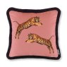 Paloma Home Paloma Home Cushions - Pouncing Tigers Feather Fill Scatter Blossom