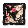 Paloma Home Paloma Home Cushions - Fashion Floral Scatter Black/Pink Feather