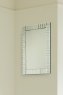 Laura Ashley Laura Ashley - Capri Small Rectangle Mirror Clear