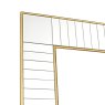 Laura Ashley Laura Ashley - Clemence Large Rectangle Mirror Gold