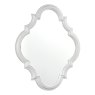 Laura Ashley Laura Ashley - Elisse Diamond Mirror Distressed Cream Gold
