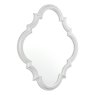 Laura Ashley Laura Ashley - Elisse Diamond Mirror Distressed Cream Gold