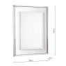 Laura Ashley Laura Ashley - Evie Rectangle Mirror Clear